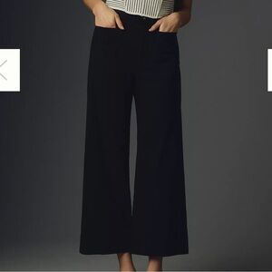 Anthropologie Colette crop pants - black